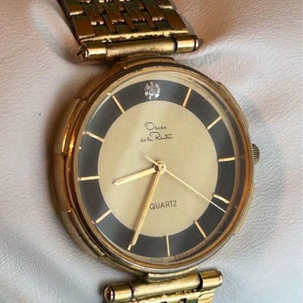 Vintage Seiko Watches Oscar de la Renta, Geneva, Armitron, and Pulsar Watch Lot